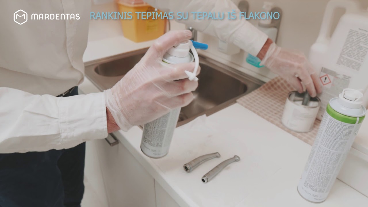 4. Odontologinių antgalių priežiūra